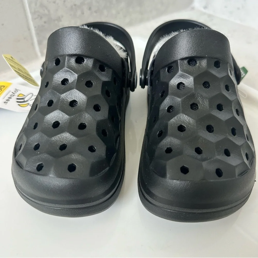 Joybees Varsity Lined Clogs Size 7 Toddler